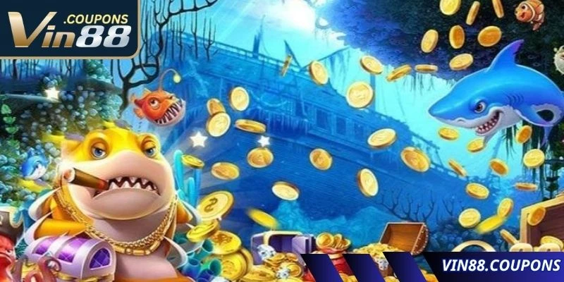Trò chơi bắn cá VIN88 được nhiều người yêu thích 