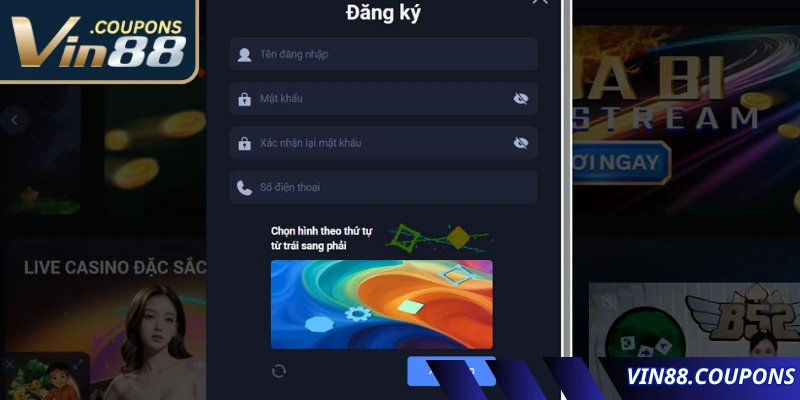 Hướng dẫn người chơi từng bước đăng ký VIN88