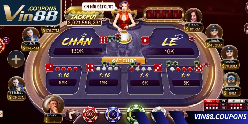 Tổng hợp dữ liệu cược liên quan đến cửa vị trong game